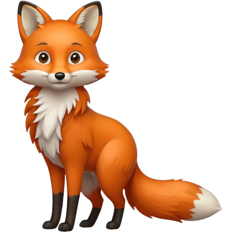 fox all body emoji