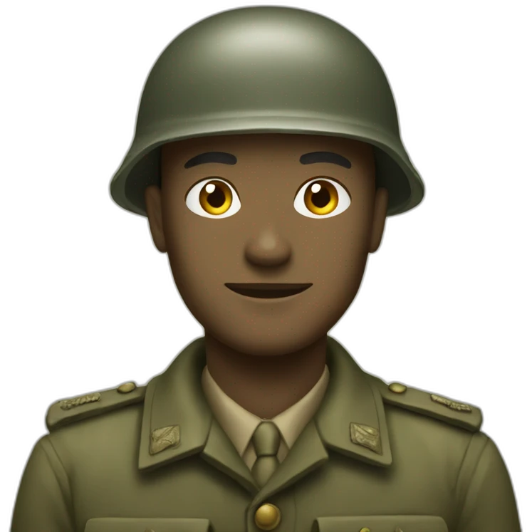 a ww2 soldier emoji
