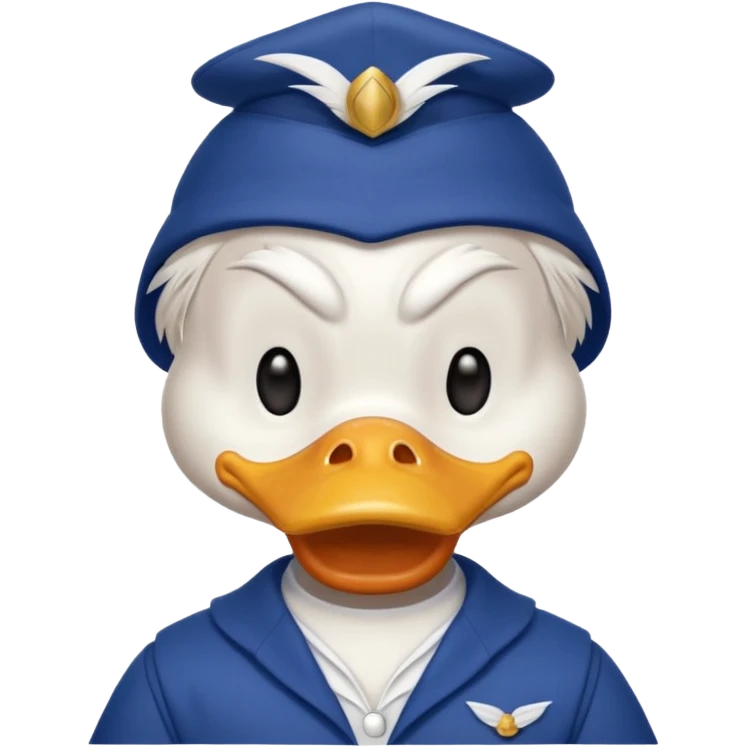 Donald the duck emoji