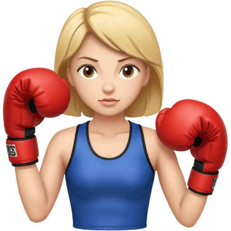 boxing lady emoji