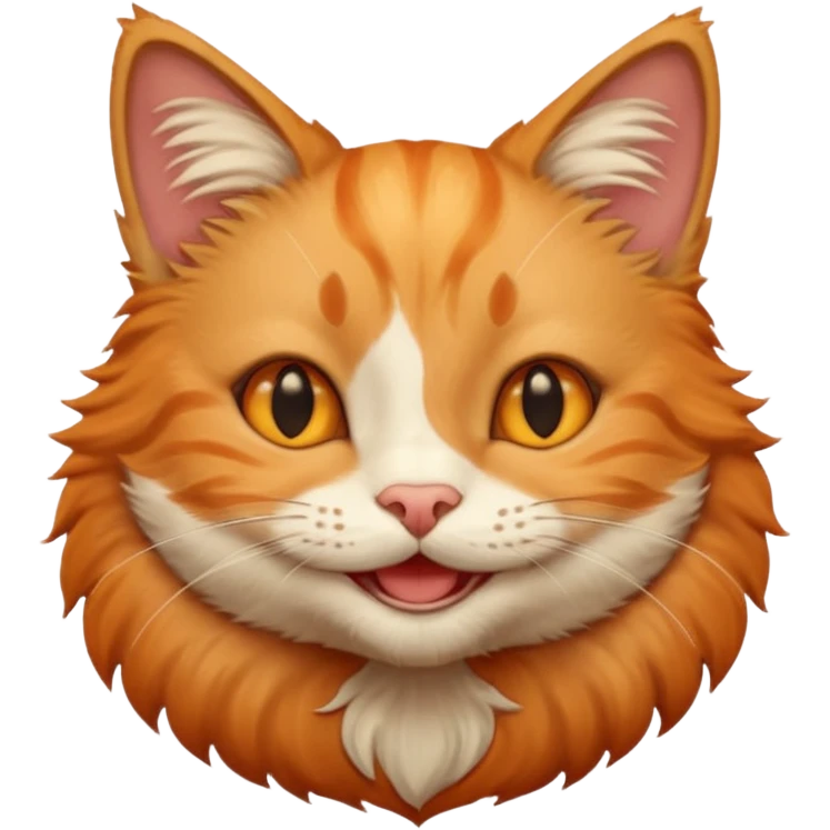 Gatto che sorride emoji