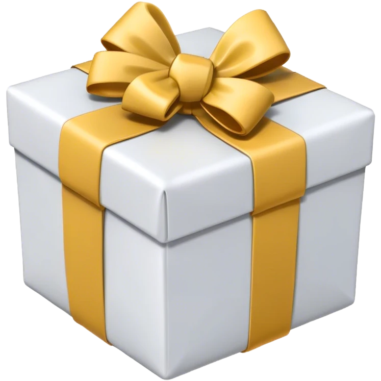 White Present emoji