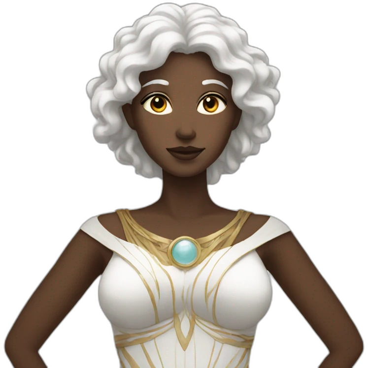 White Goddess emoji