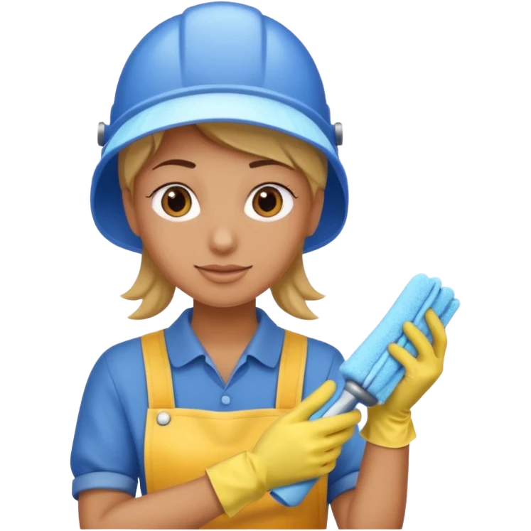 Cleaning emoji