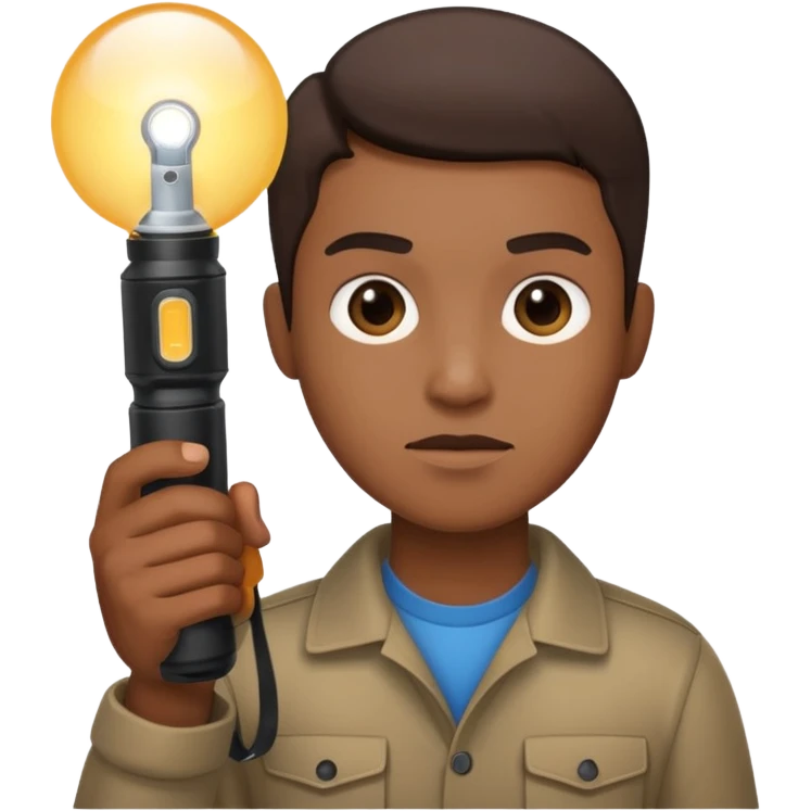 😗🤲🔦 emoji