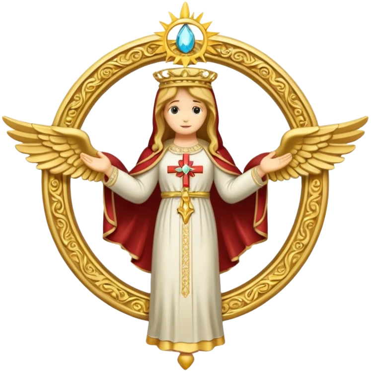 ave maria's emblem  emoji