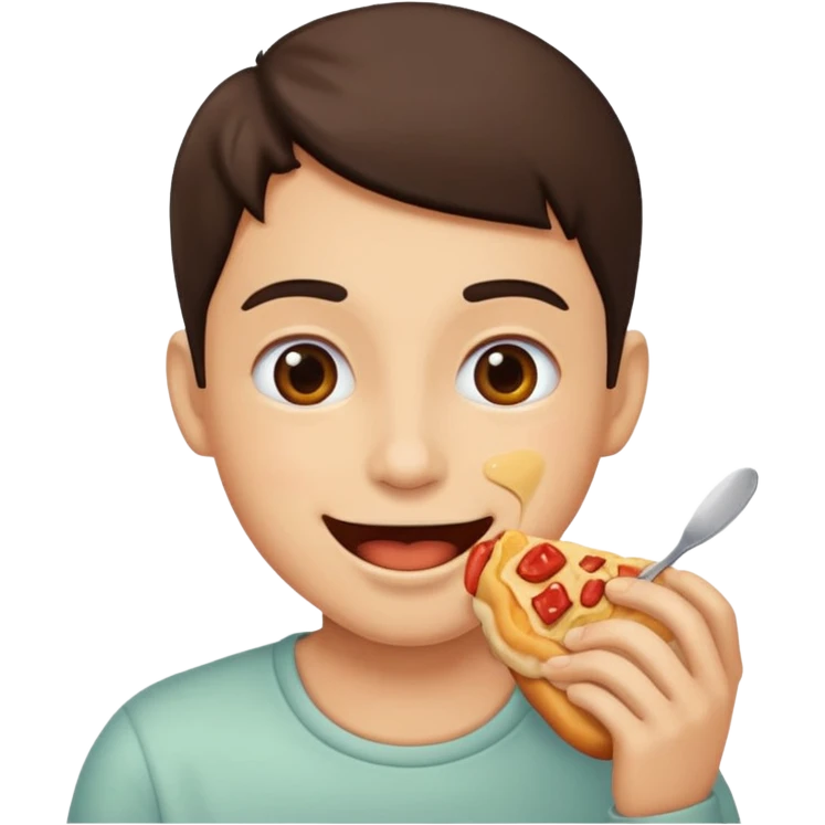 Eating  emoji