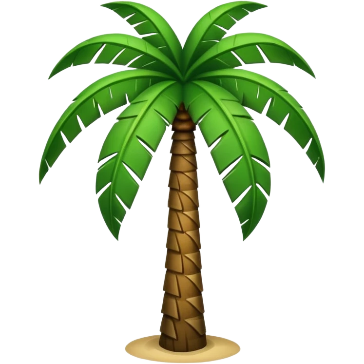 Saudi palm tree icon emoji
