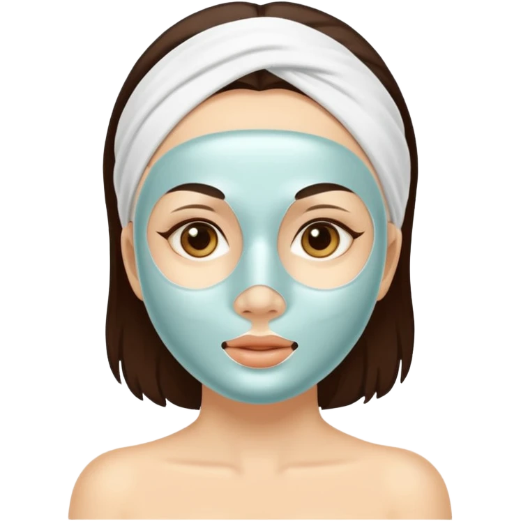 Spa mask emoji
