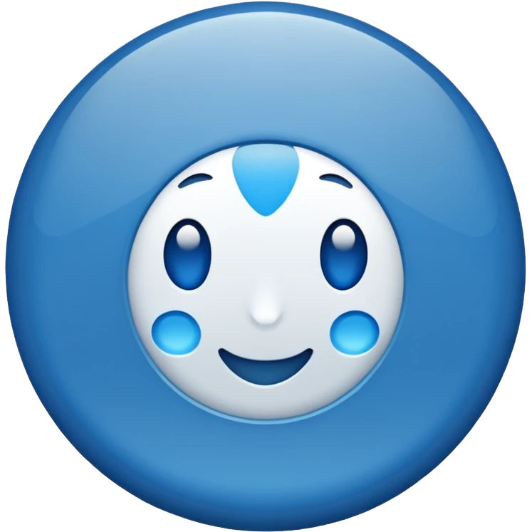 Blue tick emoji