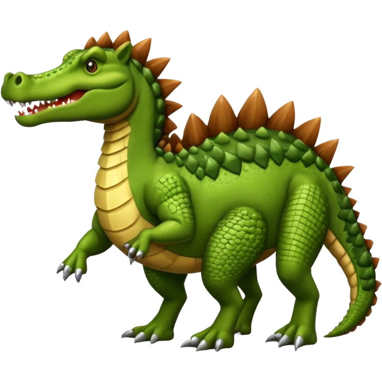 Crocodile horse emoji