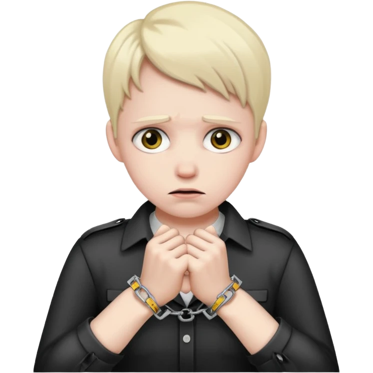 на рках наручники  emoji