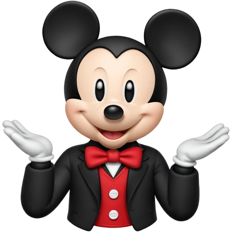Mickey Mouse emoji