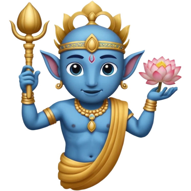 create vishnu emoji emoji