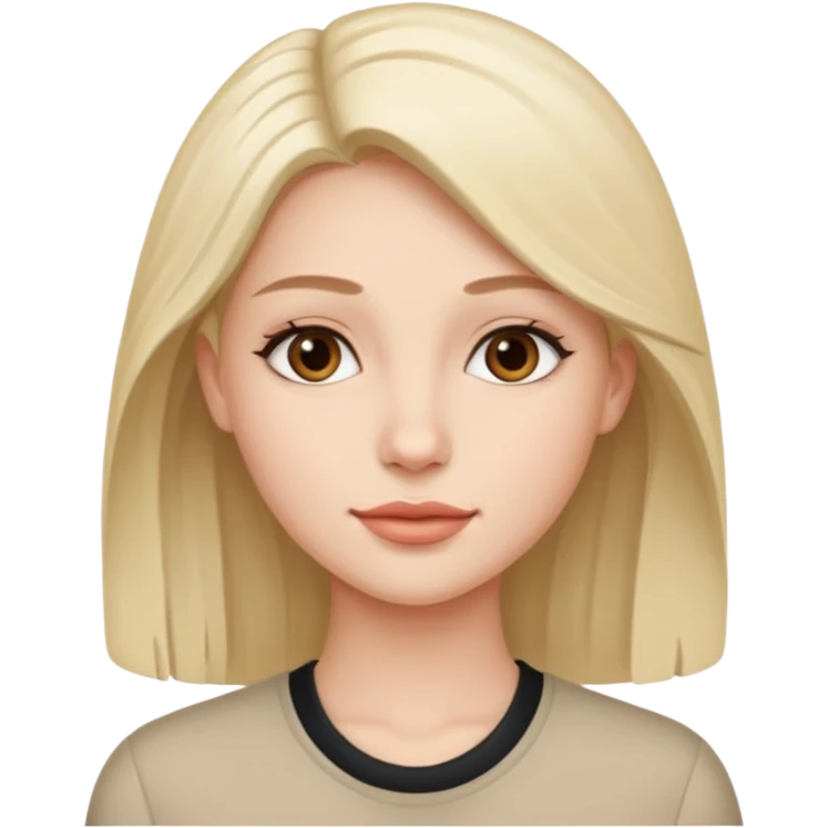 a very beautiful person with a lot of details 3/4 view emoji