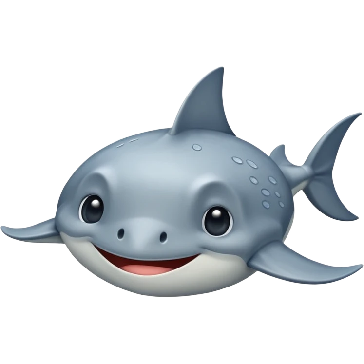 Stingray cute emoji