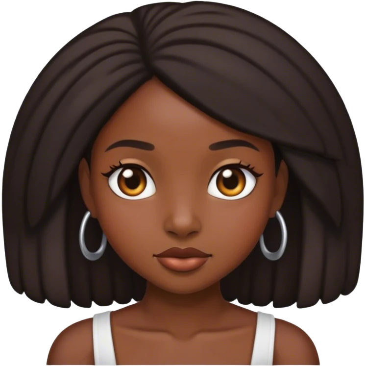 petite black woman emoji