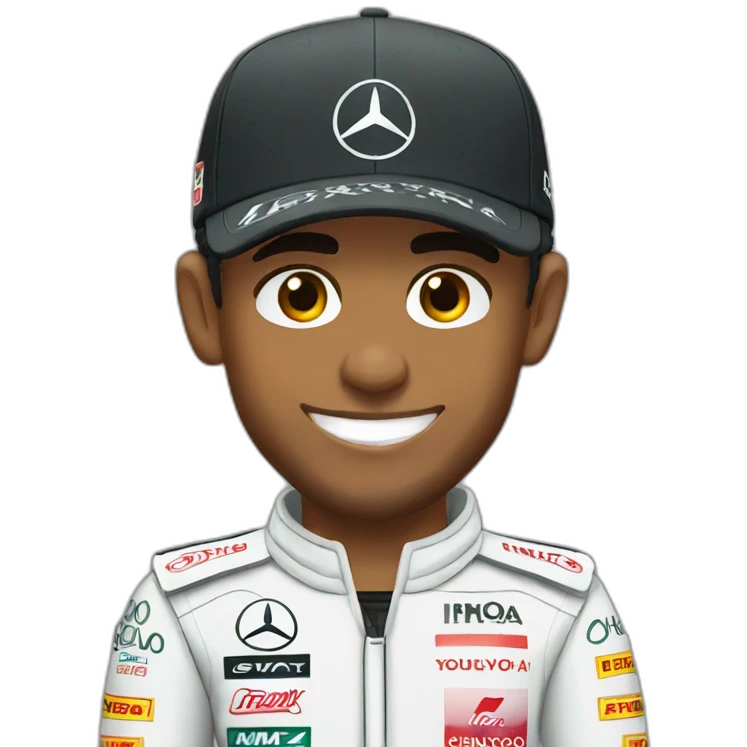Lewis Hamilton emoji
