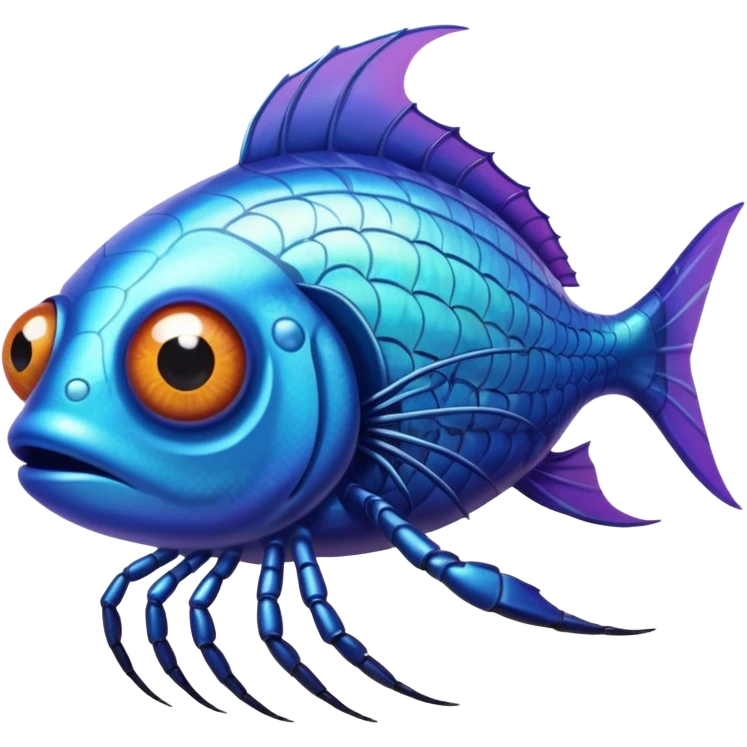 🐟+ 🕷 emoji
