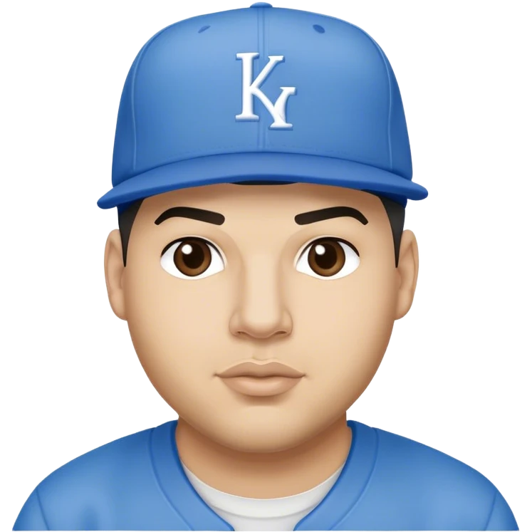 Rob Kardashian with blue cap emoji