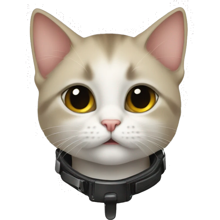 Very alluring techno brat kitten emoji