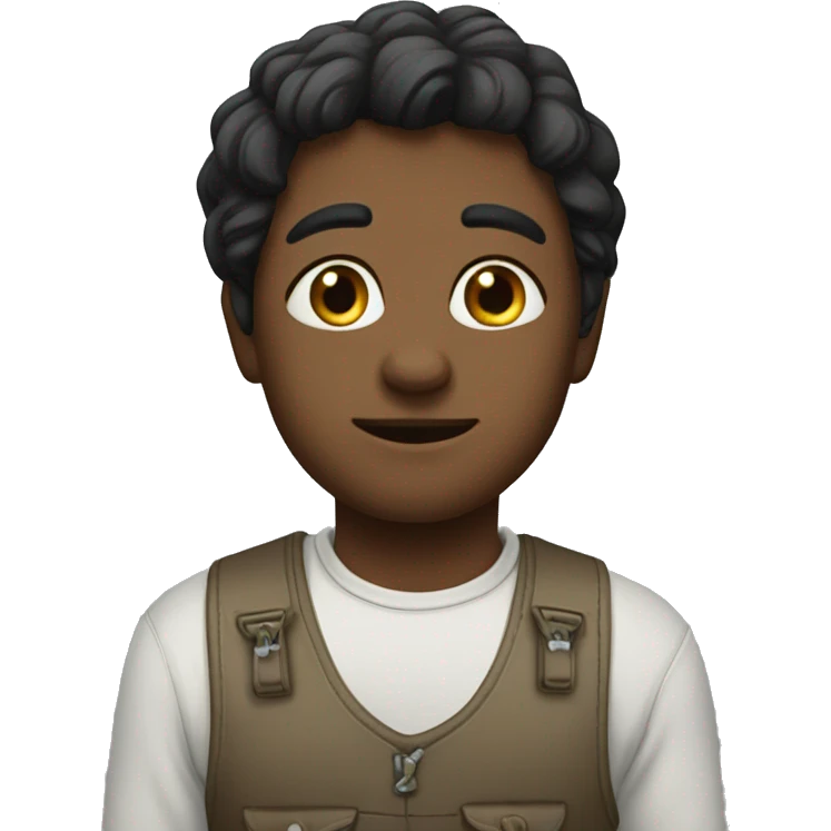 мордочка черного котика emoji