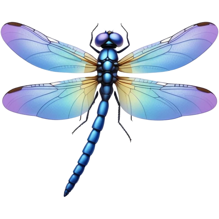 Periwinkle Dragonglfly emoji