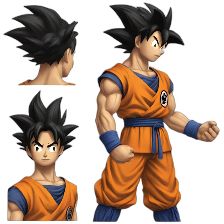does goku clean nuts? emoji