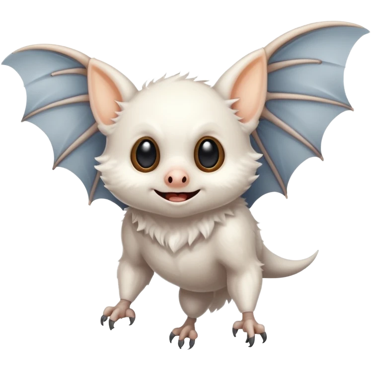 white bat emoji