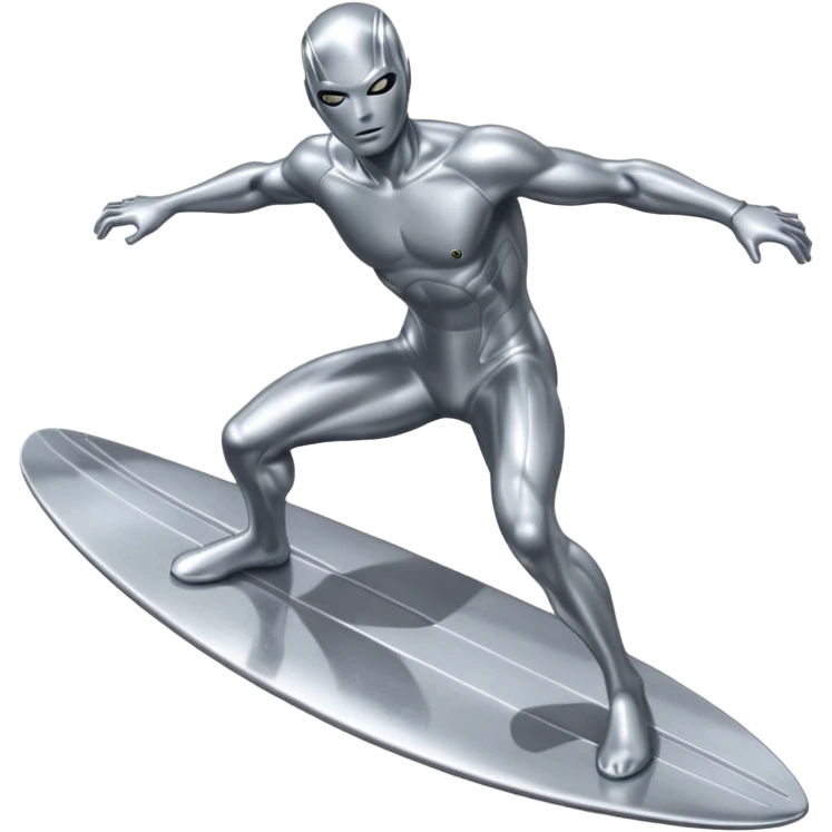 silver surfer emoji