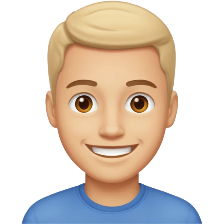 Guy asking emoji