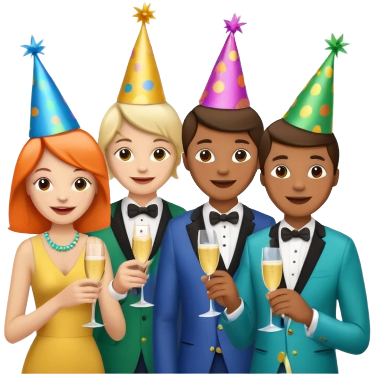 2026 NEW YEAR emoji