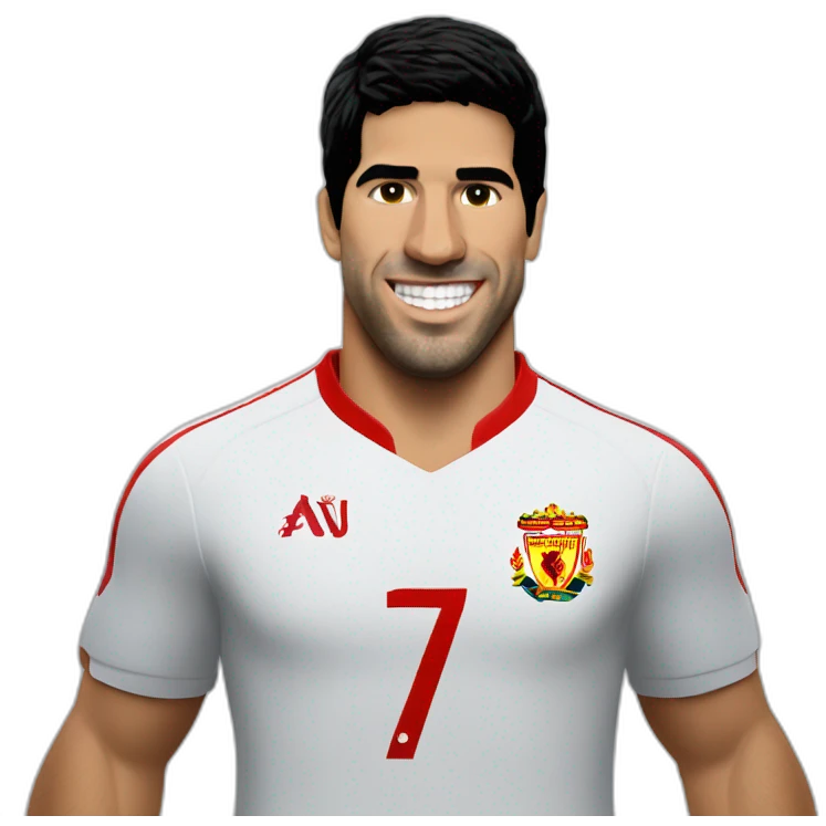 luis suarez saludando  emoji