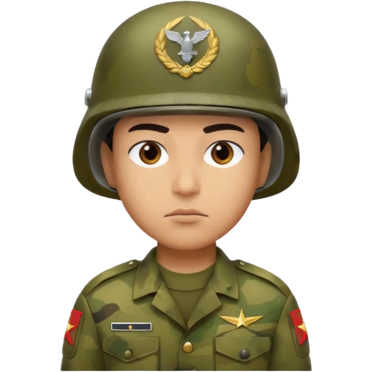 Salut armee emoji