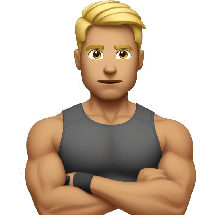confused personal trainer emoji