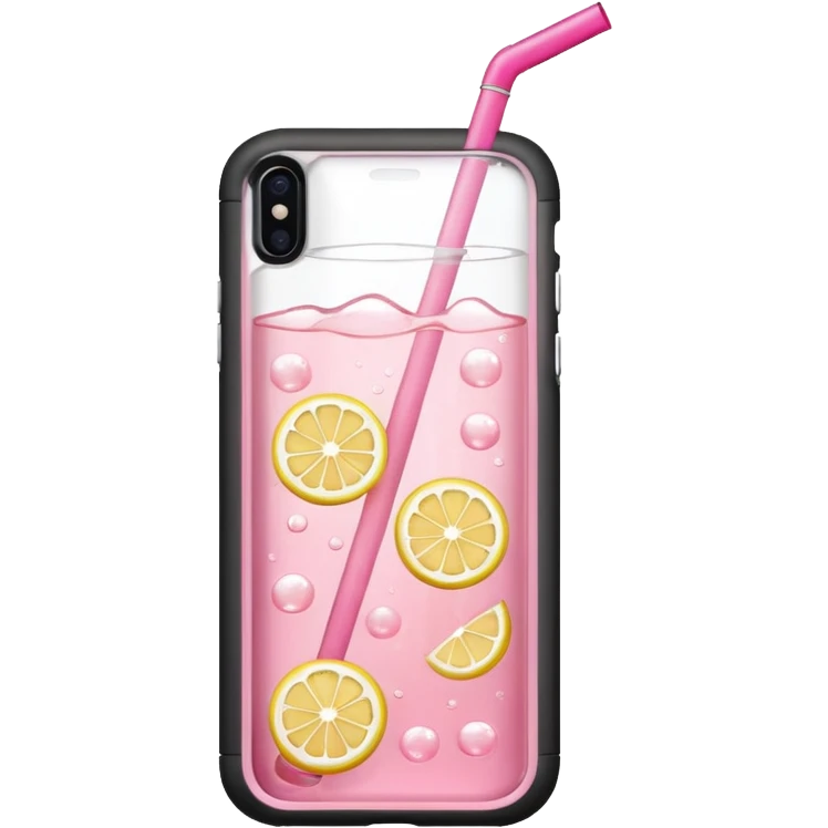 Pink lemonade iphone emoji