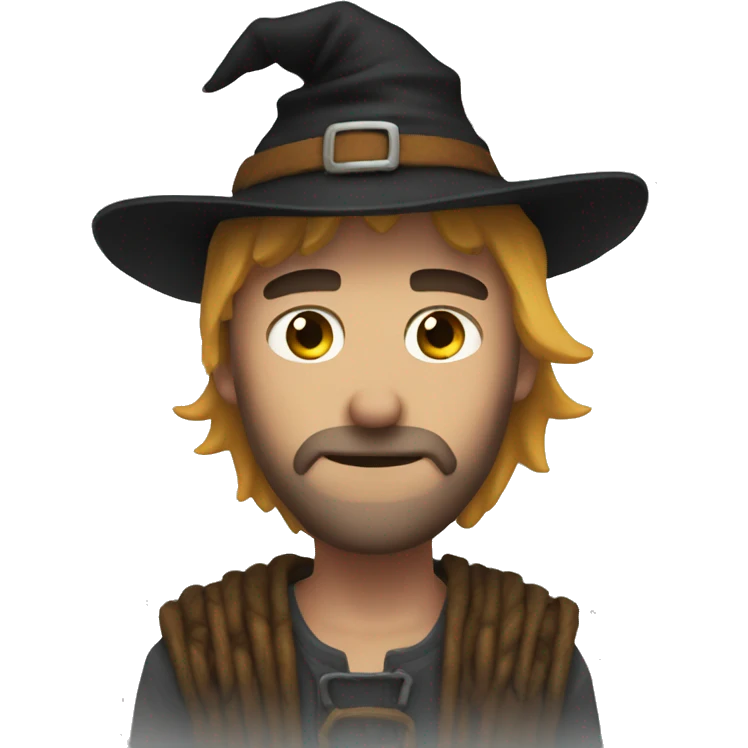 mnecraft steve with halloween hat emoji