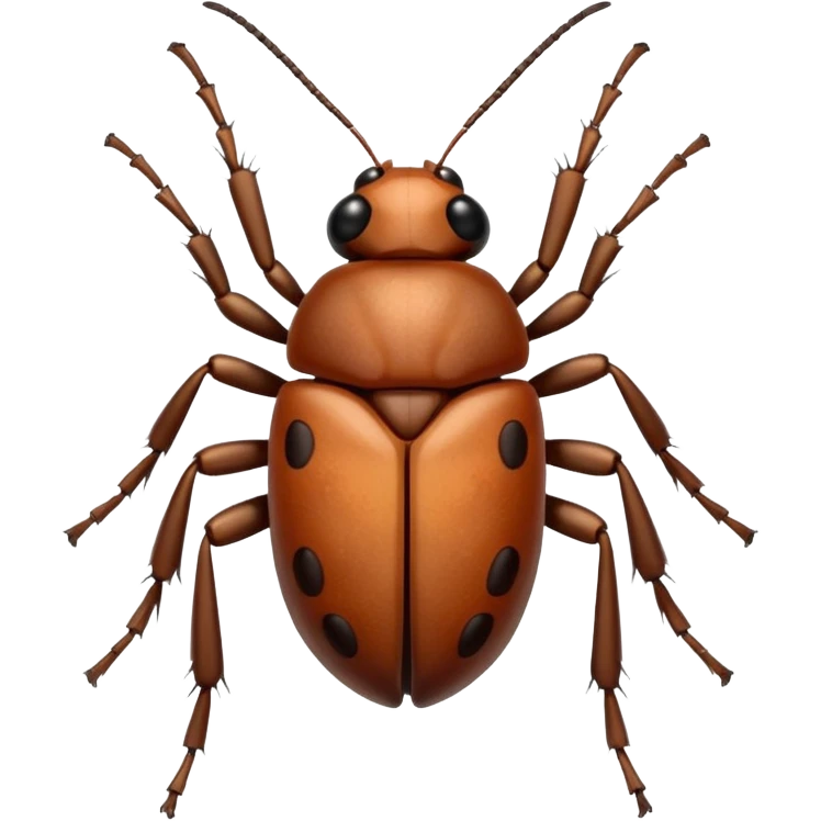 Bug on sugar emoji