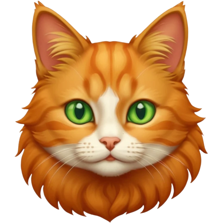 A cute cat emoji