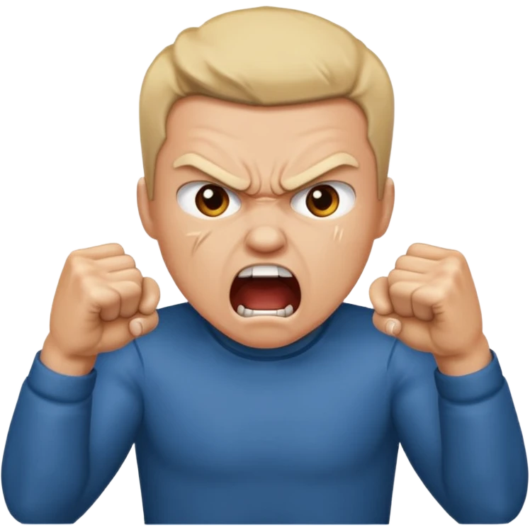 Personne qui fait un fuck emoji