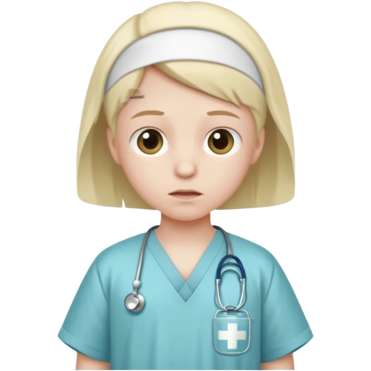 kid sick emoji
