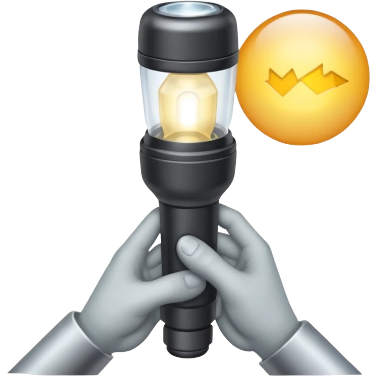 😗🤲🔦 emoji