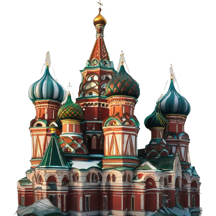 Saint Basil’s Cathedral in Moscow emoji
