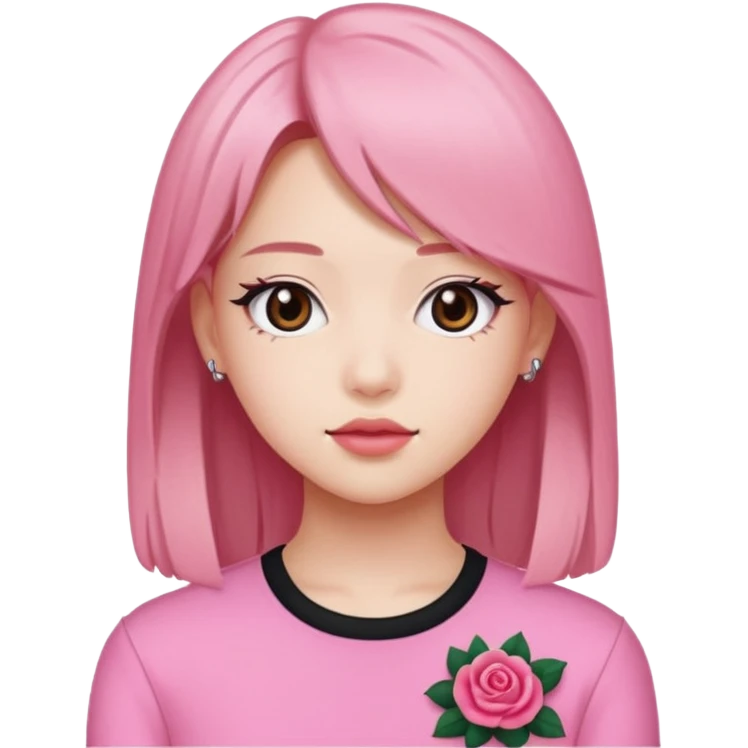 Rose blackpink emoji