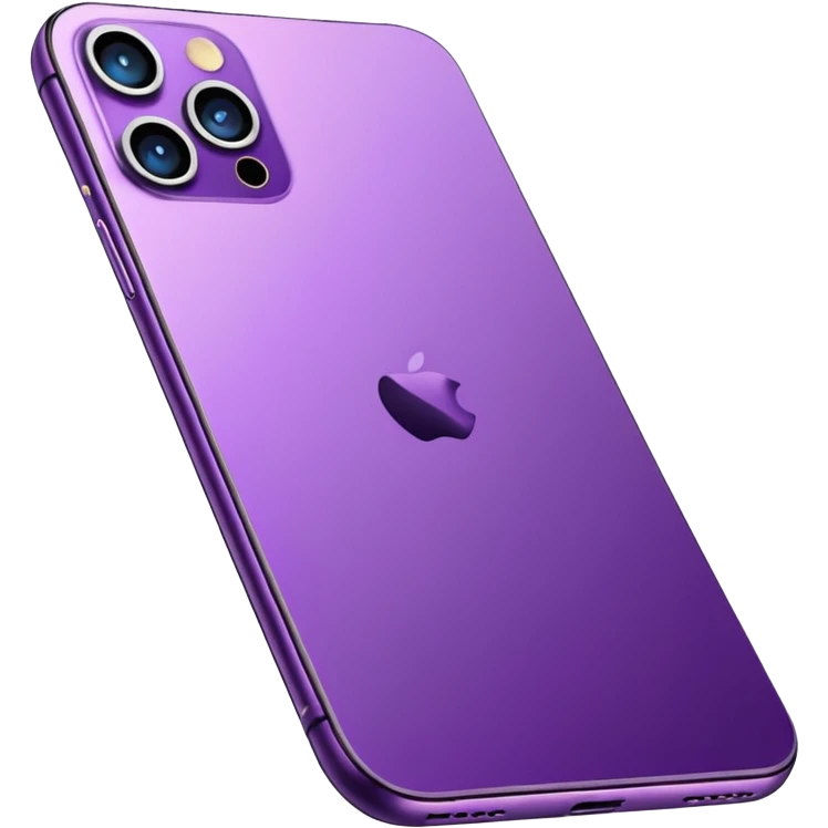 iPhone 15 pro max Purple  emoji