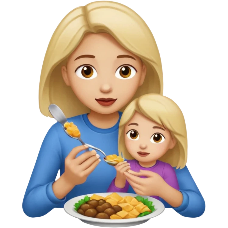 Girl eating out someone’s lap emoji | AI Emoji Generator