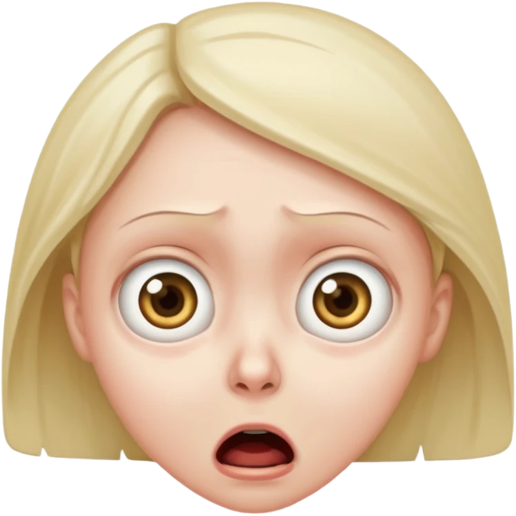 scared emoji