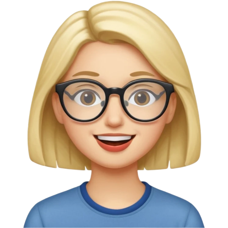 🤓😘 emoji