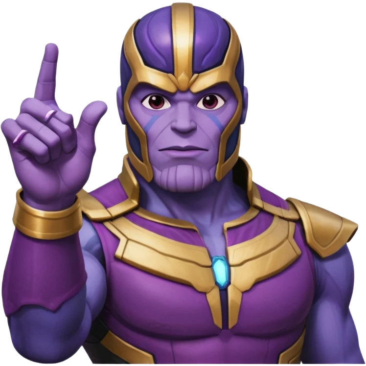 Squıd game Thanosun hareketini yapan emoji  emoji