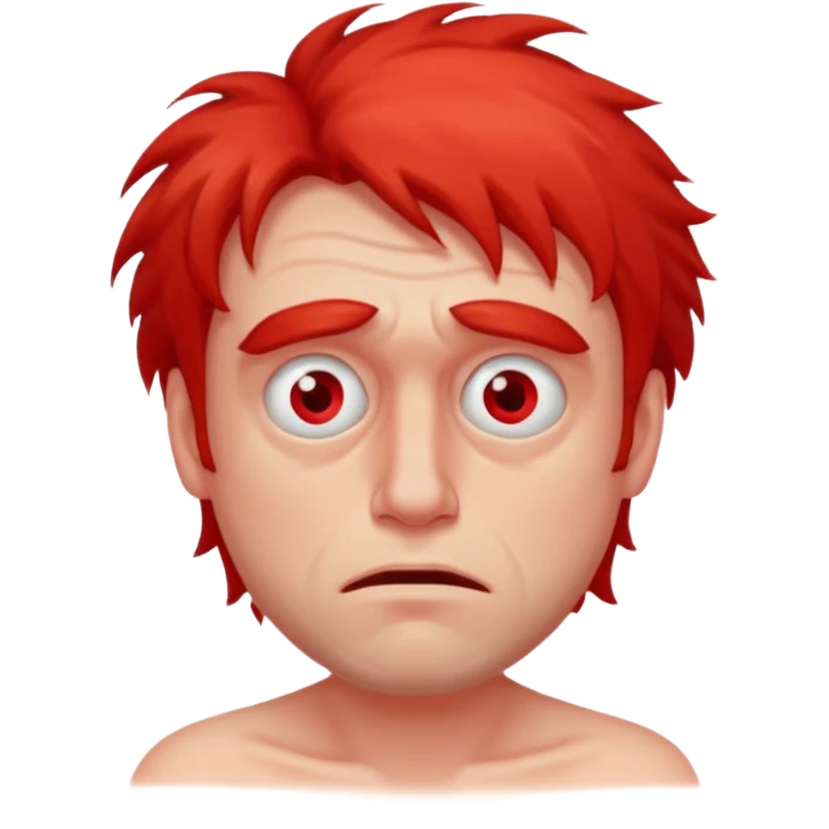 Drunk man emoji